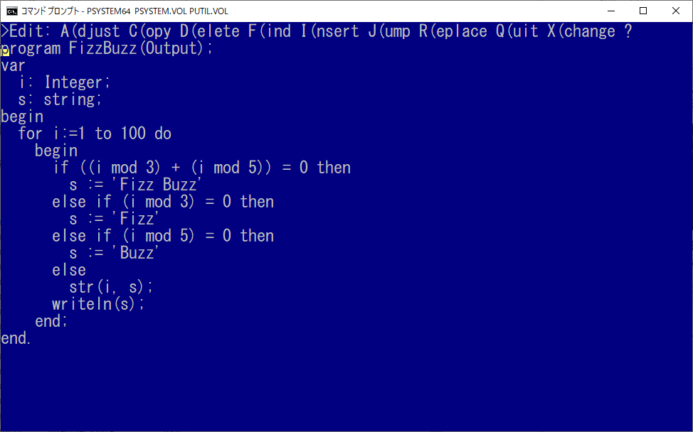 Pascal の勉強に使えそうな Pascal 処理系