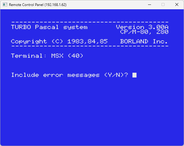 Turbo Pascal 40 周年！